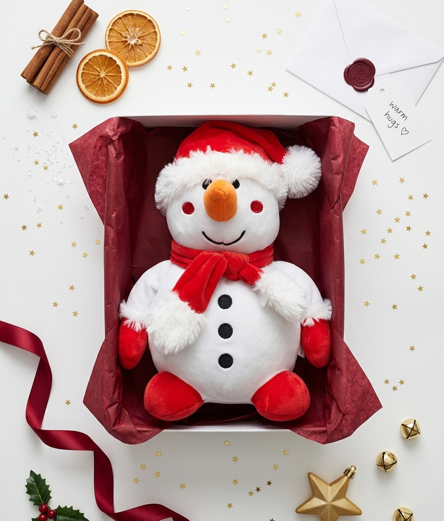 Snowy — The Christmas Snowman Plush
