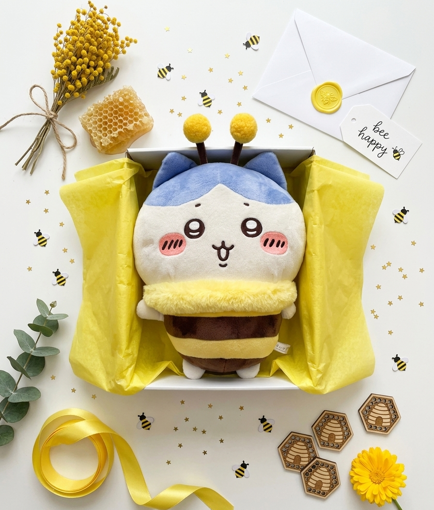 Buzzy — The Bee Cat Plush