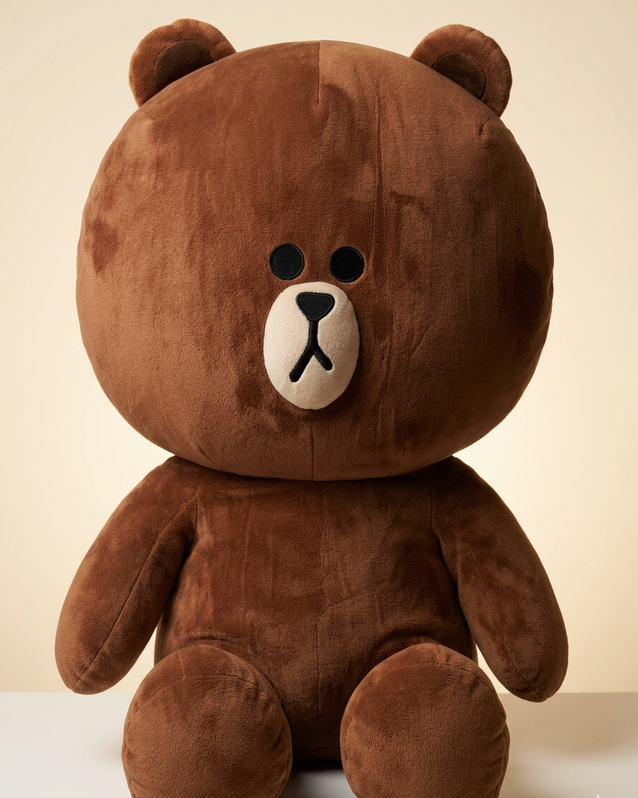 Brown — LINE Friends Giant Plush