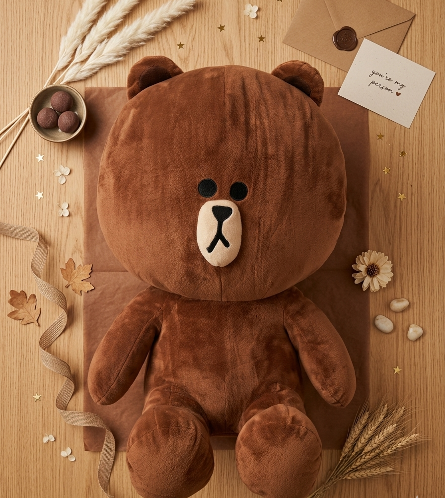 Brown — LINE Friends Giant Plush