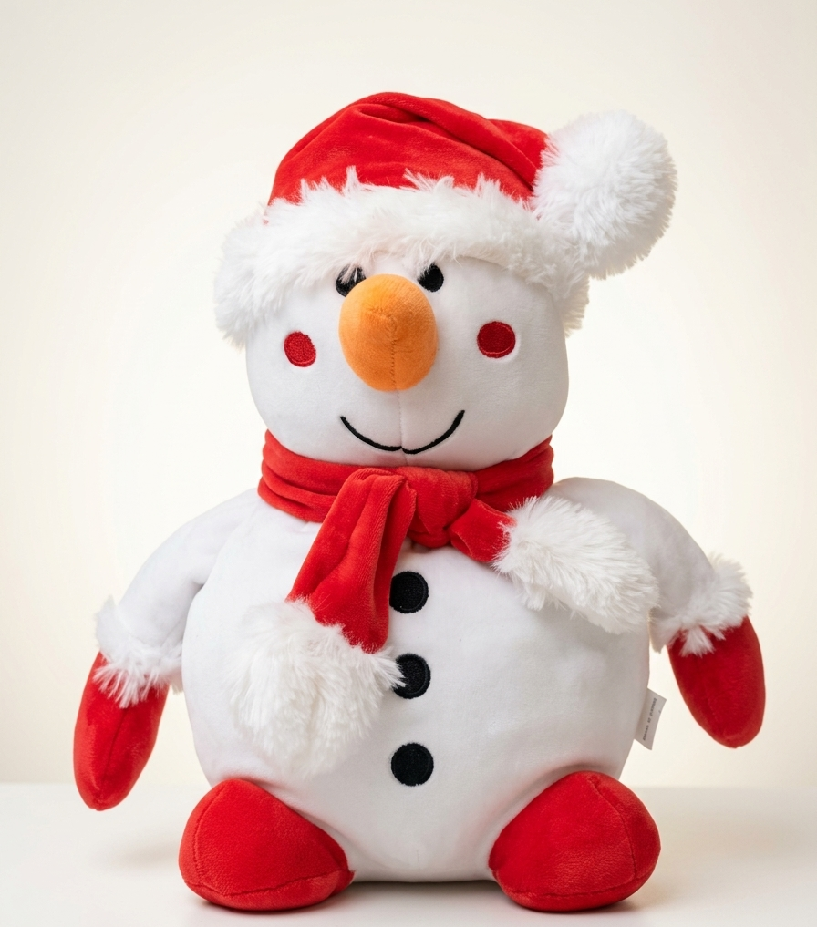 Snowy — The Christmas Snowman Plush